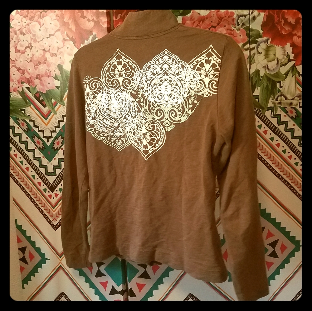 IZOD Zip up sweater